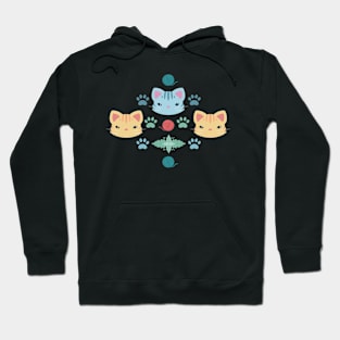 What's Cool with the Kitty Cats in Blue Hoodie